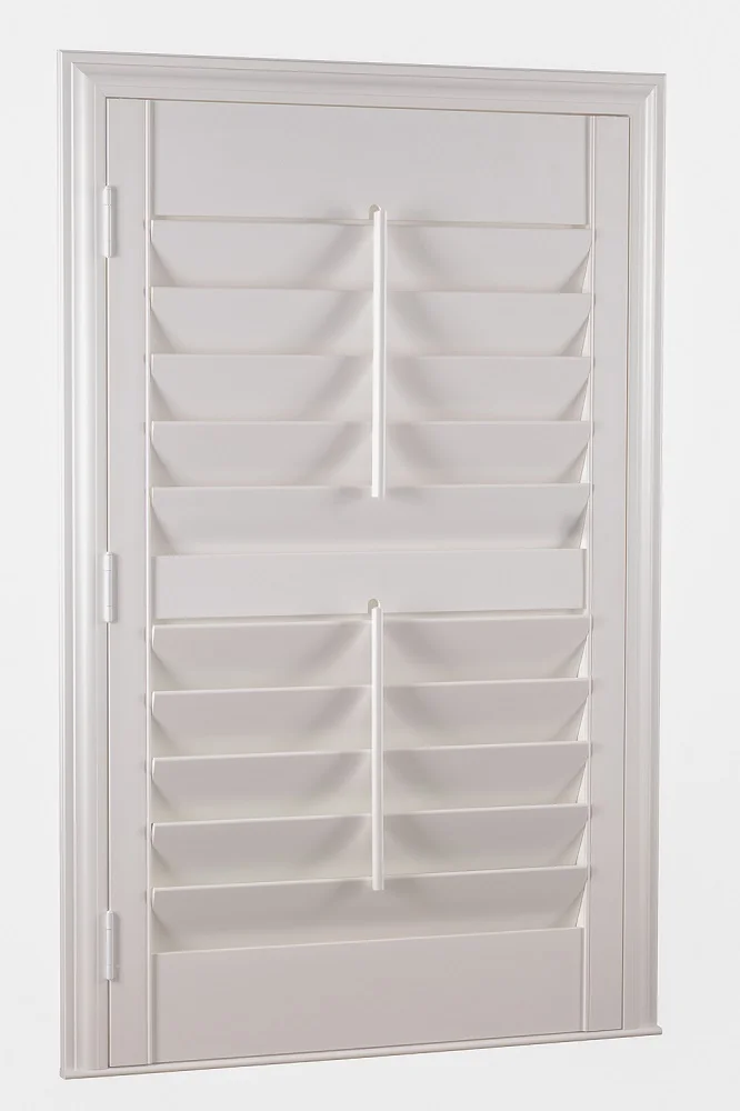 Aluminum-reinforced shutter frame construction