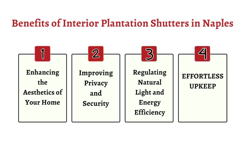 Interior Plantation Shutters in Naples