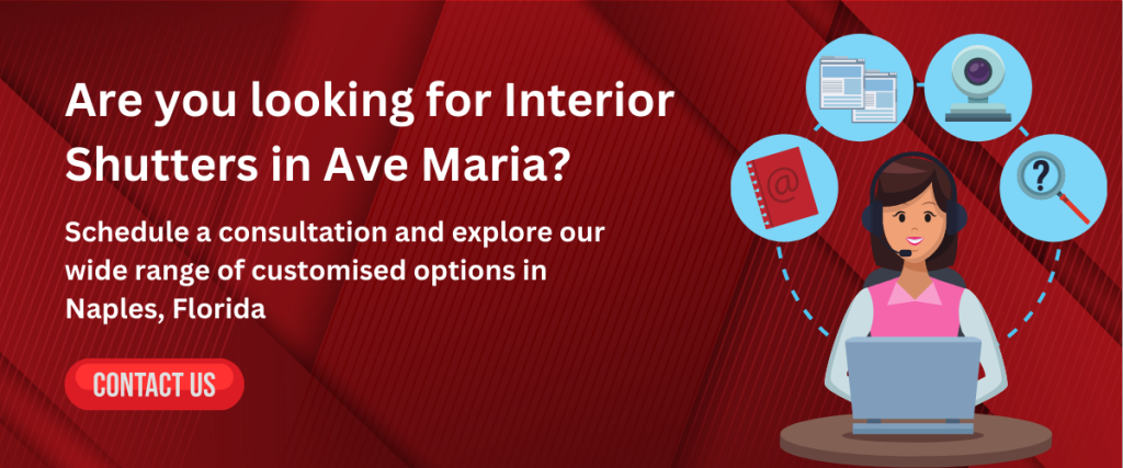 Interior Shutters in Ave Maria