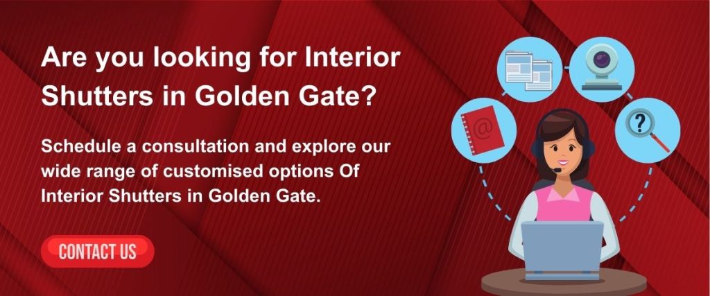 interior shutters in golden gate