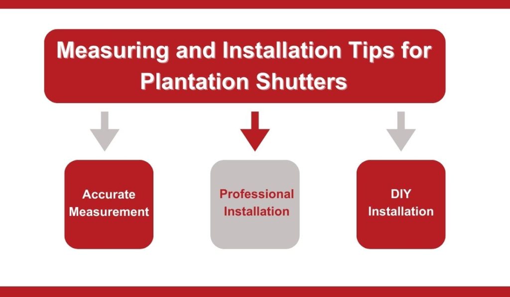 Measuring and Installation Tips for Plantation Shutters